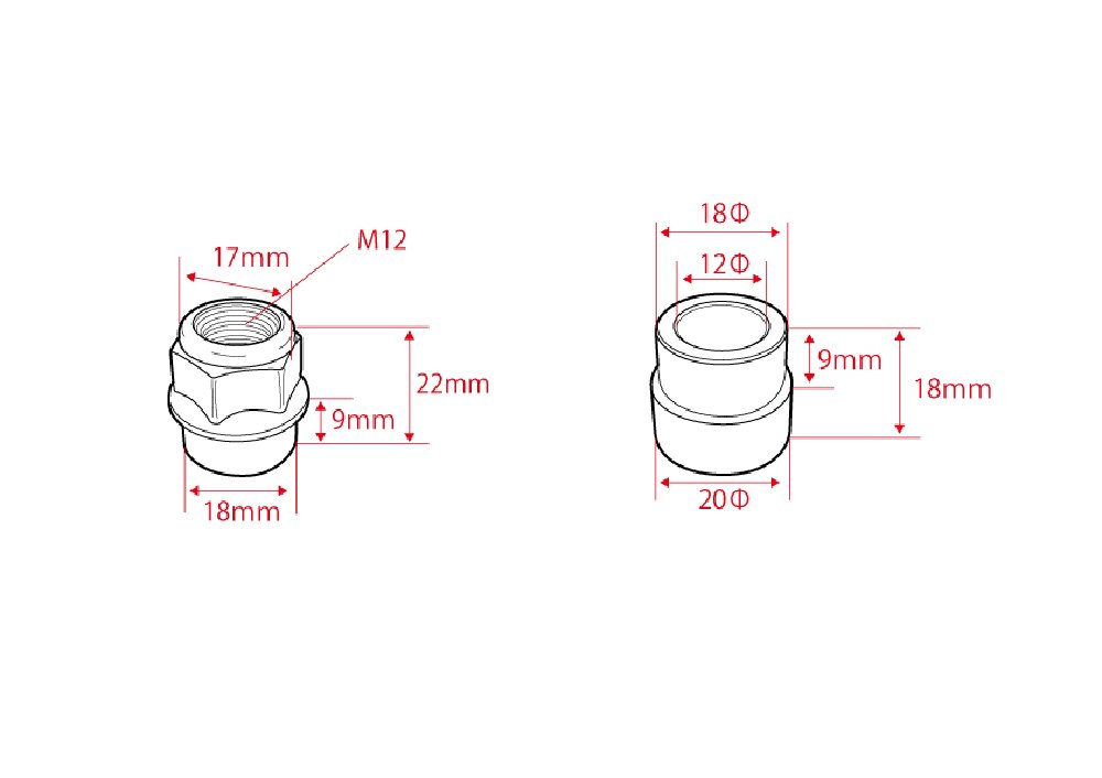 D-MAX / リアピロアッパーマウント ピロボールカラー＆ナットSET（90 