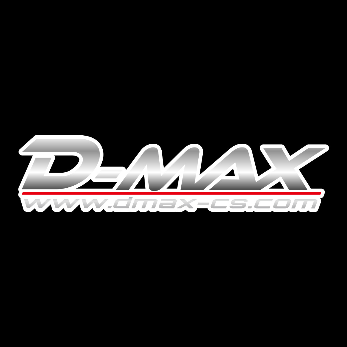 D-MAXステッカー アドレス付きタイプ（メッキ）