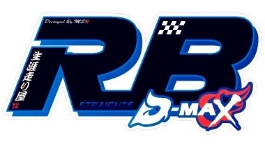 MSR　コラボステッカー RB Ver（メッキ）